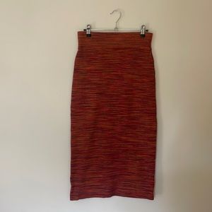Maeve knitted midi skirt